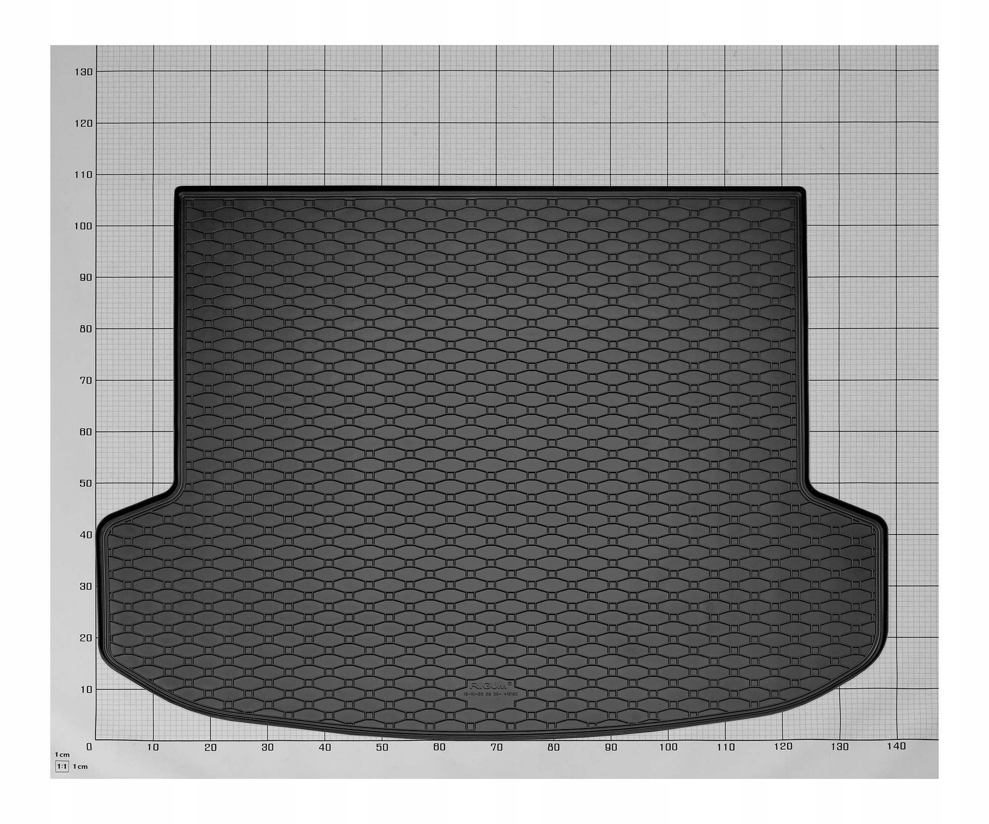 Zestaw dywaników do Kia Sorento 2020 | 5 miejsc - dywaniki gumowe i mata Materiał guma