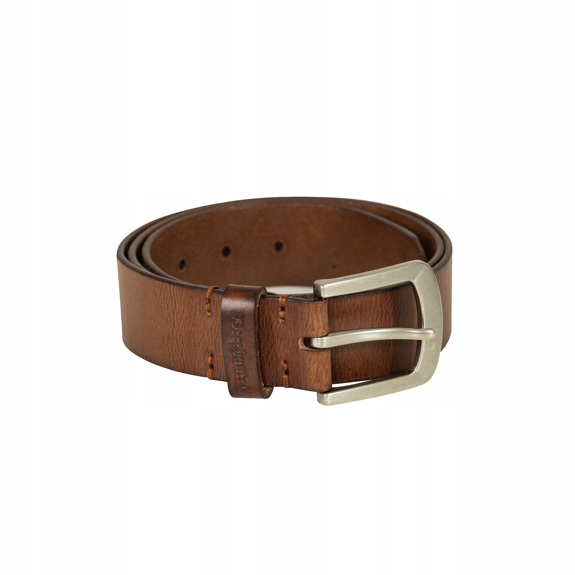 Deerhunter 8111-537 Pasek Leather 4CM Cognac Brown 115CM