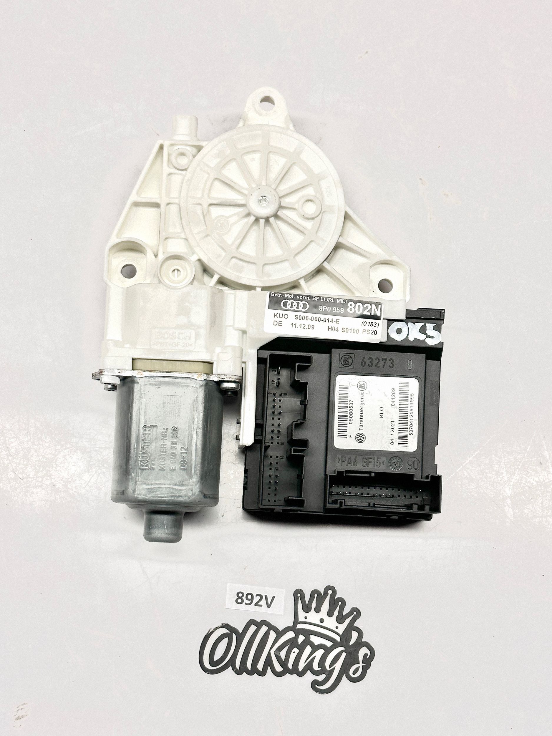 AUDI A3 S3 8P module mini motor lifting windows front door 8P0959802N