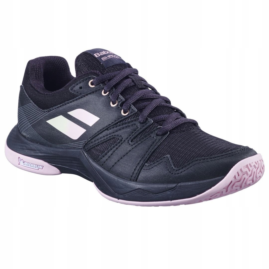 Dámské squashové boty na badminton Babolat Shadow Team 2 Black 36,5
