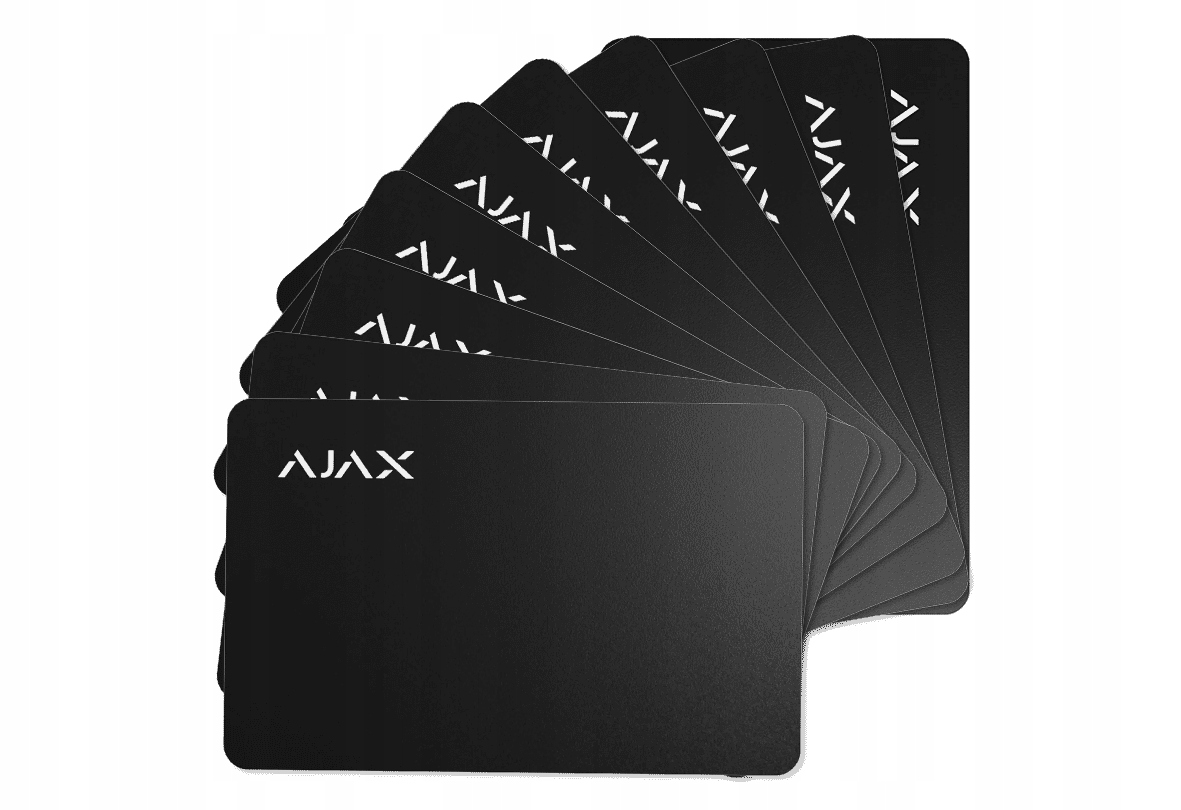 Identifikátor Rfid Batch of Pass (10ks)-B černý
