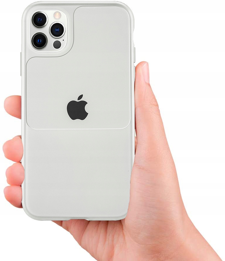 Etui do iPhone 12 Pro Case Silikon Guma + SZKŁO Dedykowany model iPhone 12 Pro