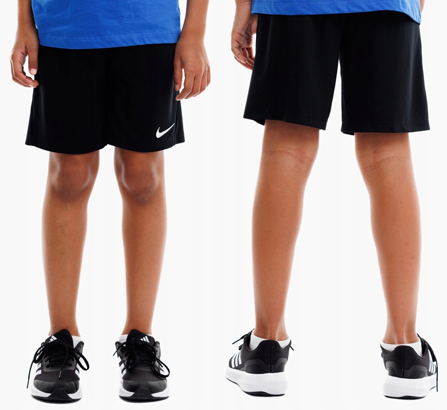 Spodenki Nike junior czarne Dry Park III Jr BV6865-010 152-158 cm na wf