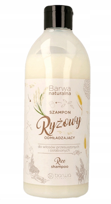 

Barwa Naturalna szampon do włosów Ryżowy 500 ml