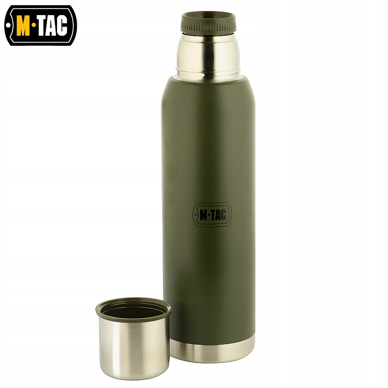 Termos Termiczny Turystyczny 1300 ml M-Tac Type 2 Próżniowy Olive Model M-Tac Termos Type 2