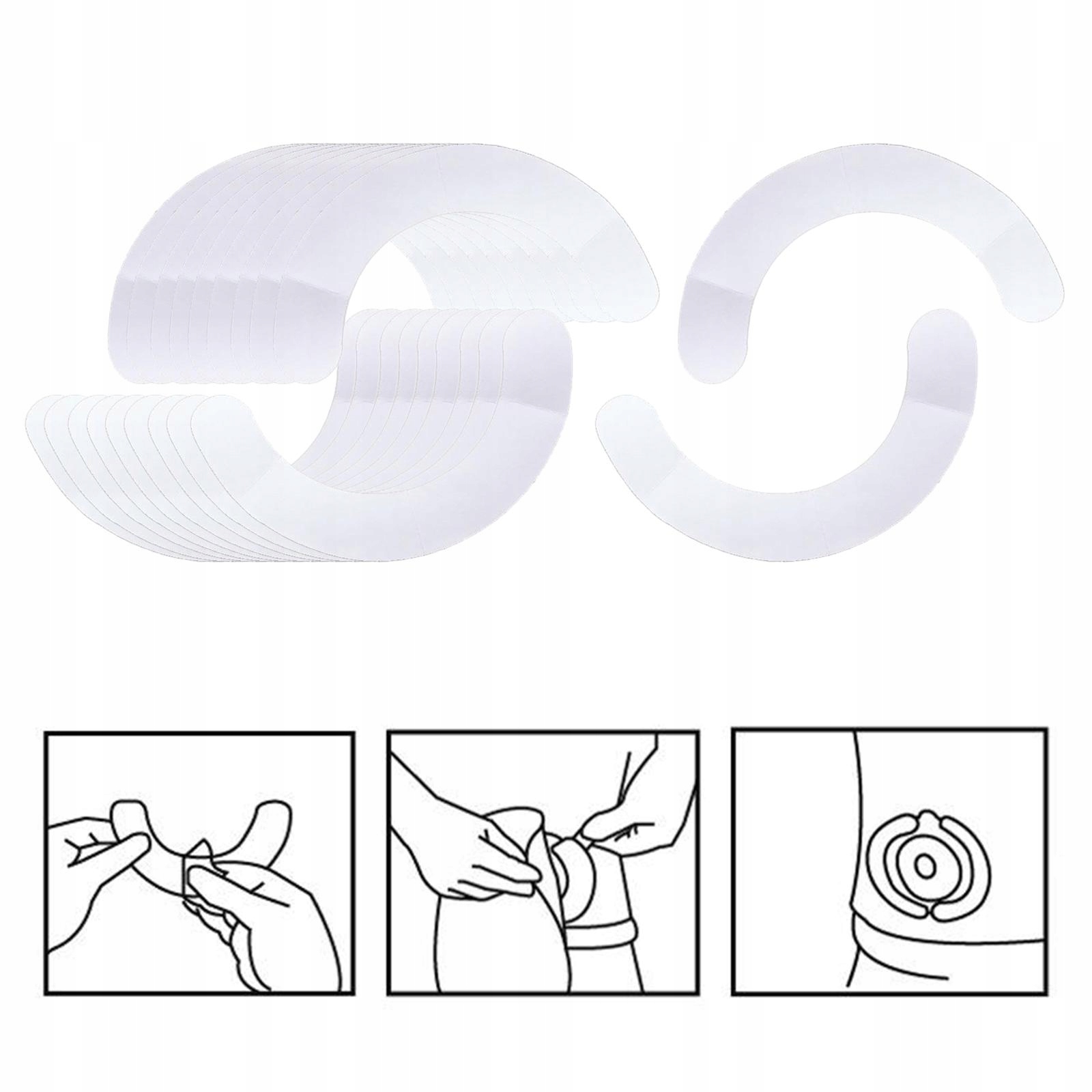 20 Przenośna taśma do pielęgnacji stomii Fix Kod producenta BAOSITY-75017978