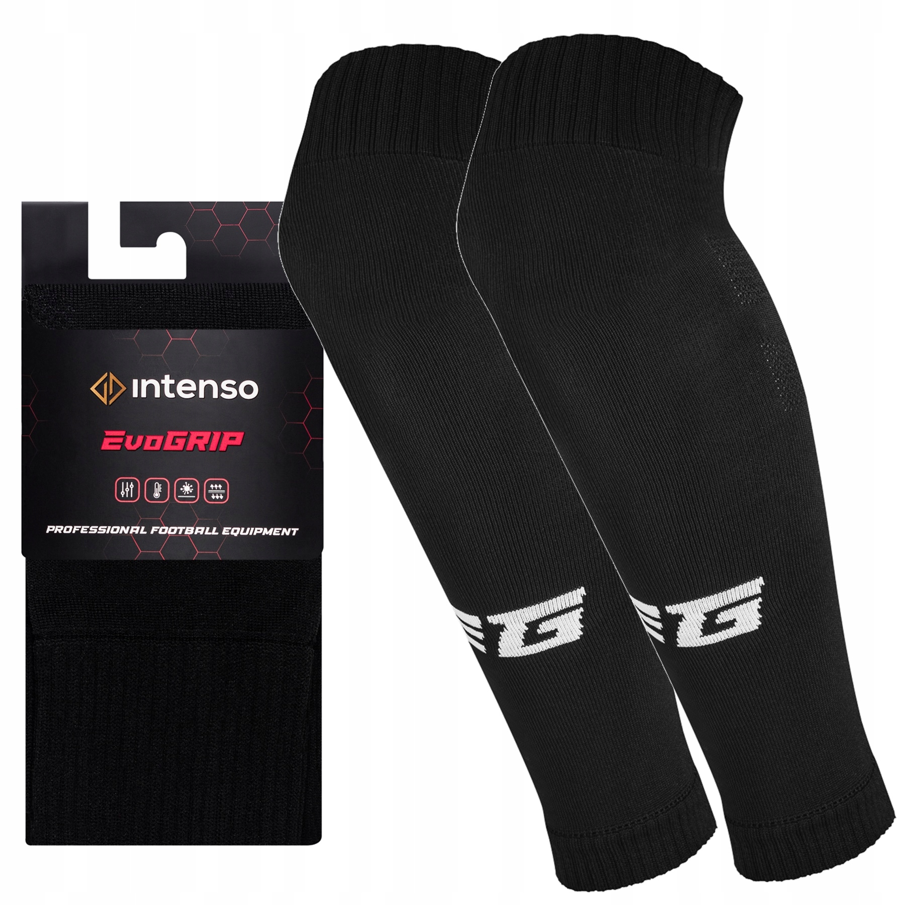 GETRY TUBY skarpety PIŁKARSKIE BEZ STOPY EvoGRIP SENIOR PROFESSIONAL DŁUGIE