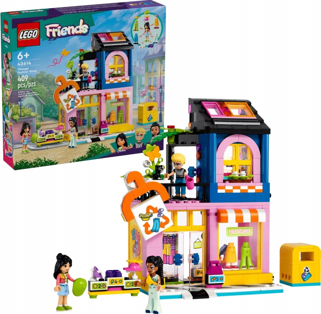 42614 Lego Friends – Obchod s použitým oblečením