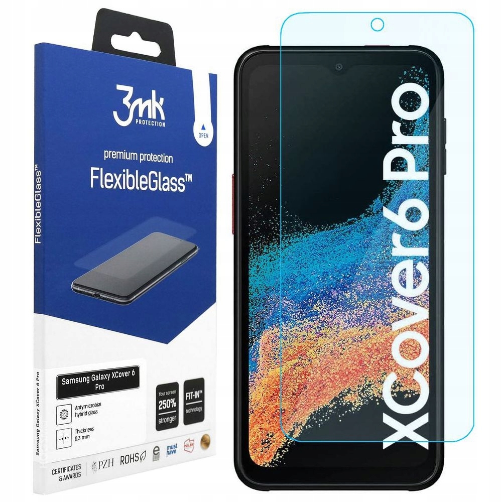 

Szkło Hybrydowe 3mk do Samsung Galaxy XCover 6 Pro
