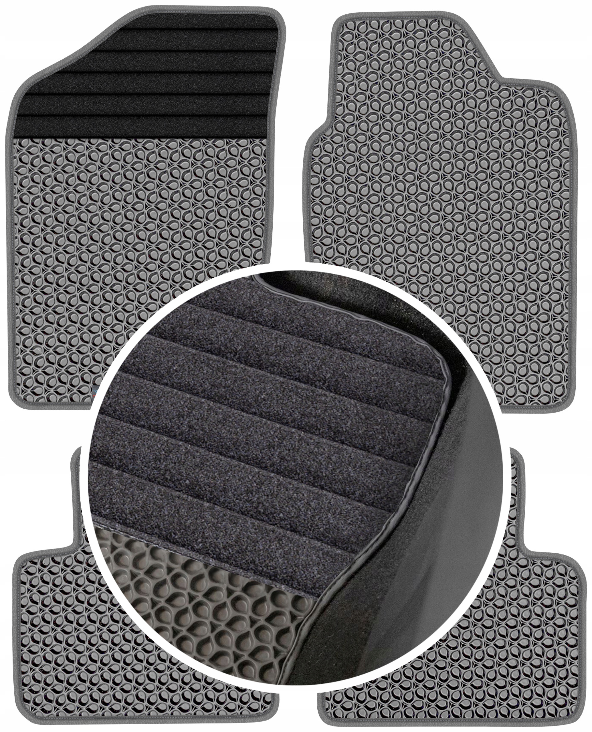 Land Rover Freelander I 1998-2000 Gumové rohože do auta Eva Eternity