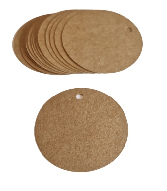 

Zawieszka prezentowa Kraft etykieta tekturowa