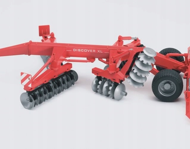 Pojazd ROLNICZY ROLNIK FARMA Samochód do ROLI Zabawka BRONA TALERZOWA KUHN Skala 1:16