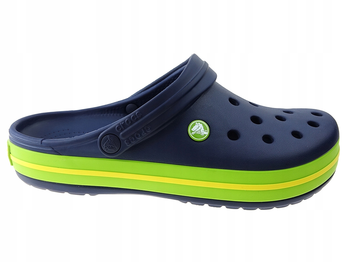 

Klapki Crocs Crocband 11016 navy volt green 43/44
