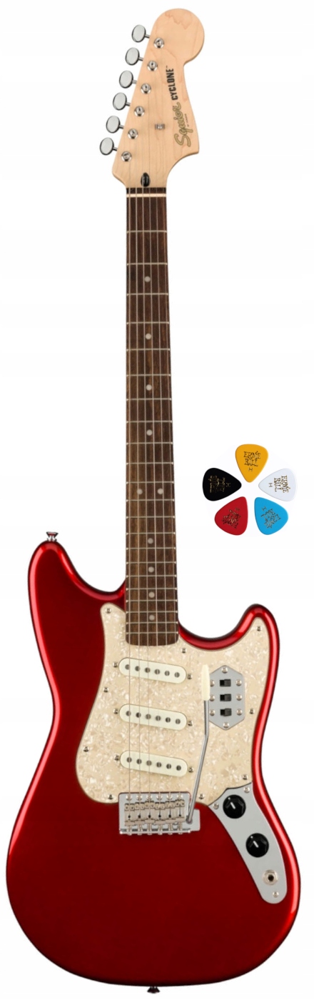 Squier by Fender Paranormal Cyclone CAR Gitara elektryczna + kostki