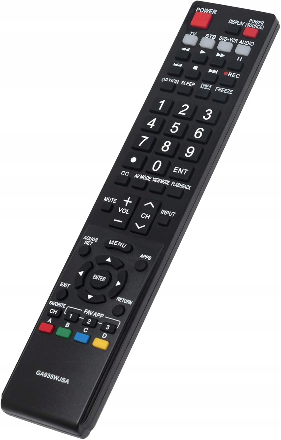 Pilot do Telewizora Sharp AQUOS GA840WJSA