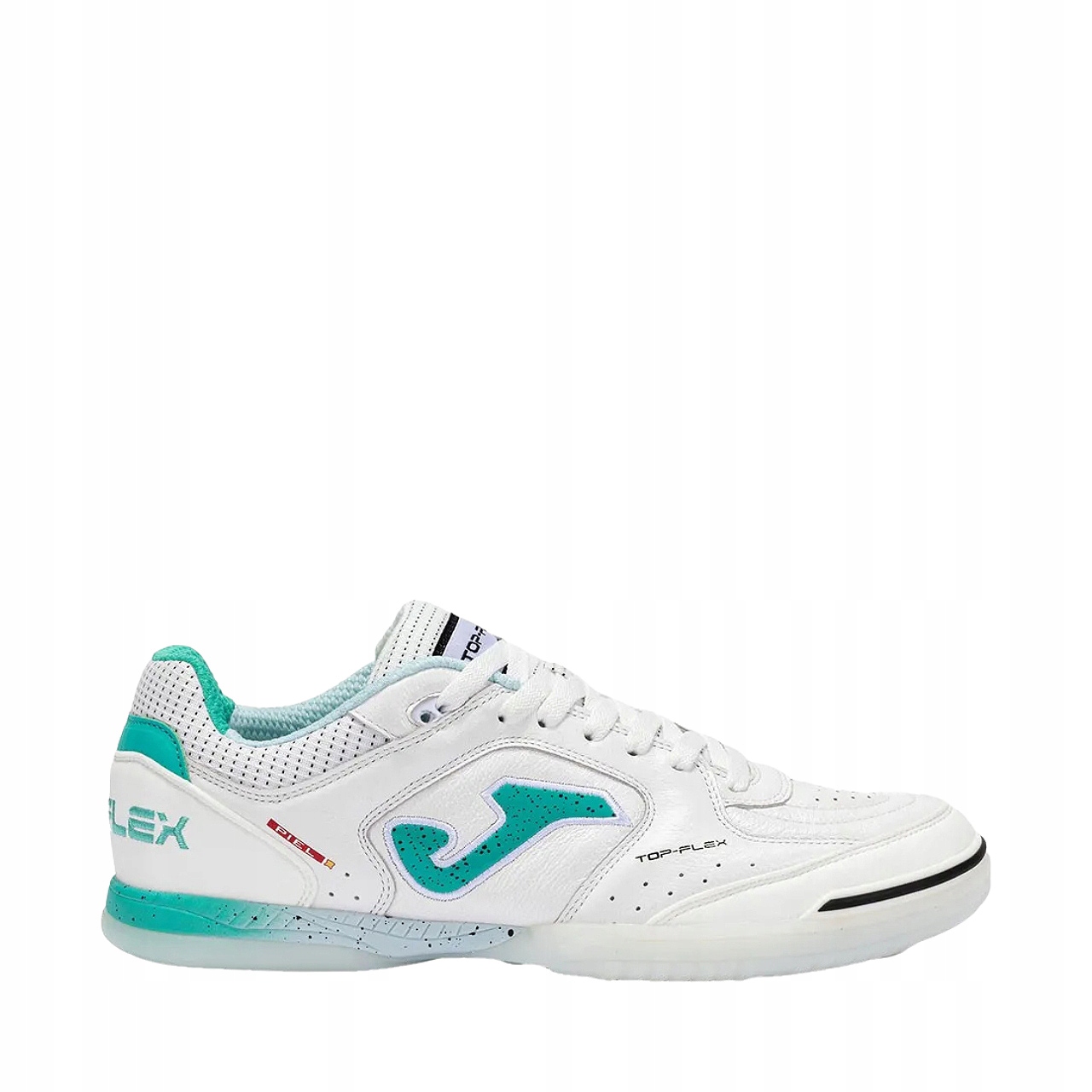 Fotbalová obuv Joma Indoor bílo-tyrkysové Velikost Bot 44