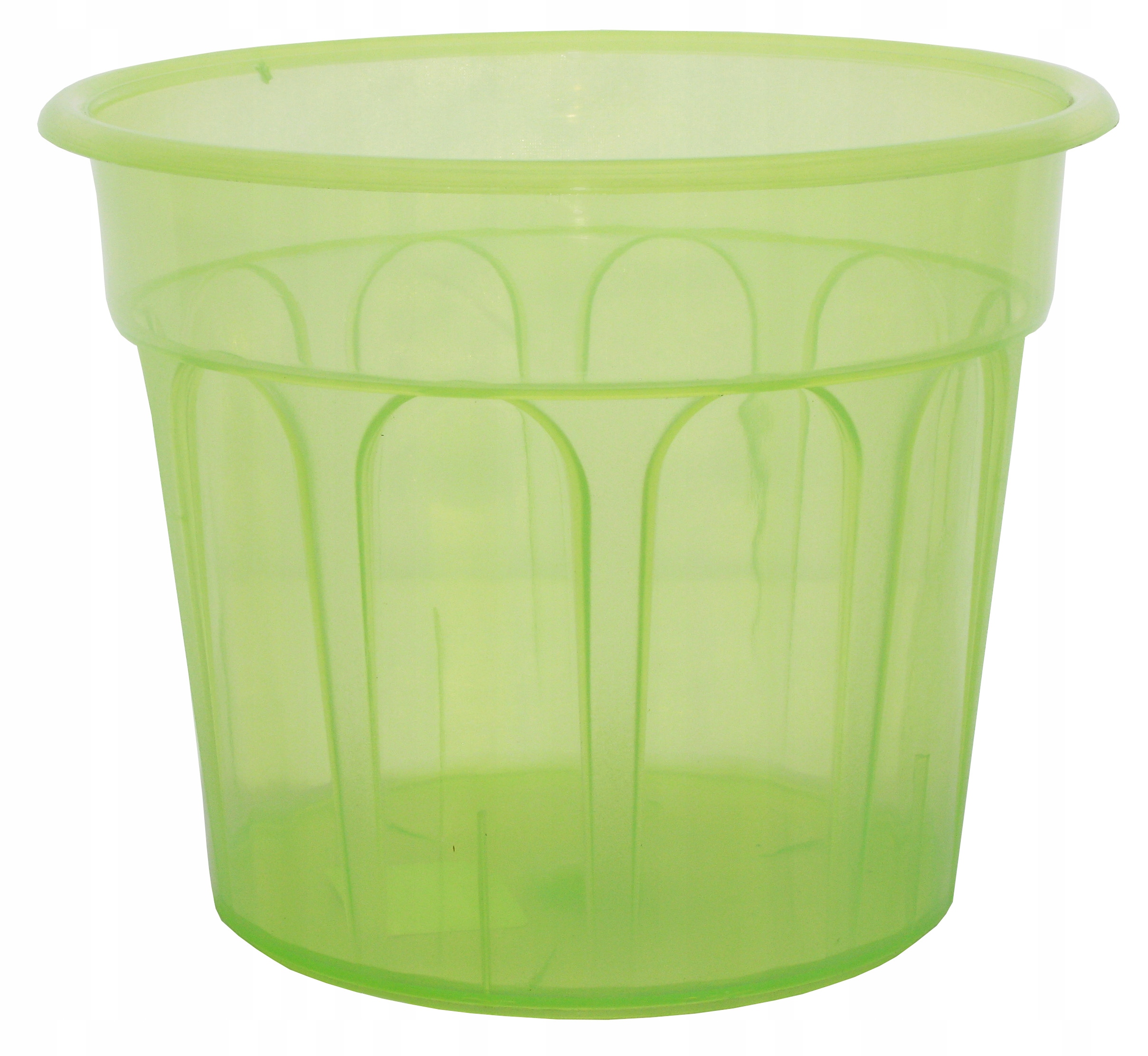 OSŁONKA KARO 13 TRANSPARENTNA ZIELONA DONICZKA