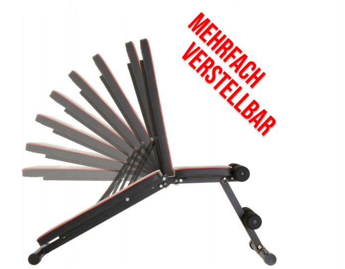 Maxxiva nastavitelná posilovací lavice, 127 x 28,5 cm