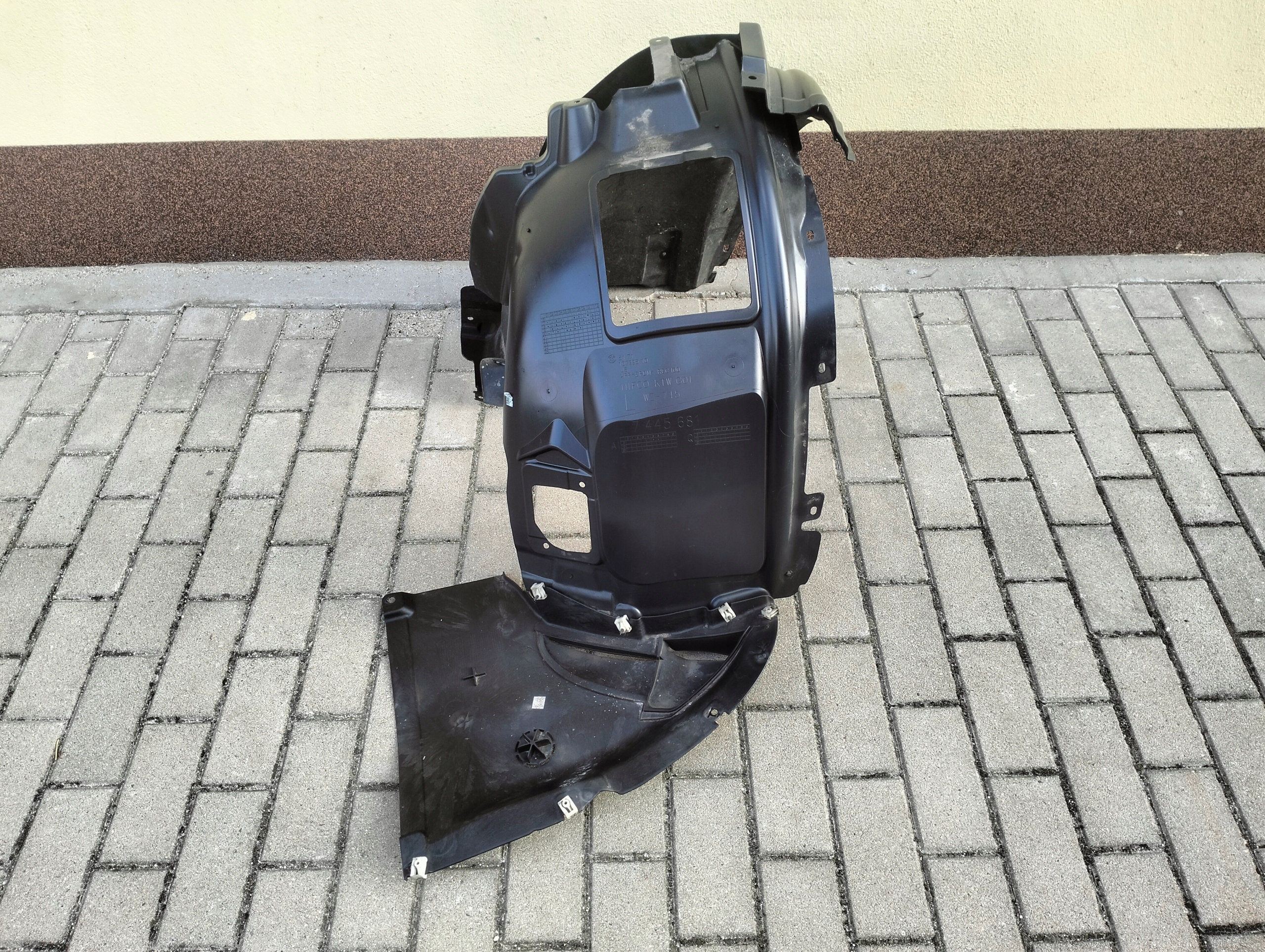 ПОДКРИЛЬНИК СПЕРЕДИ ПЕРЕД ЗАЩИТА СЛЕВА BMW X3 G01