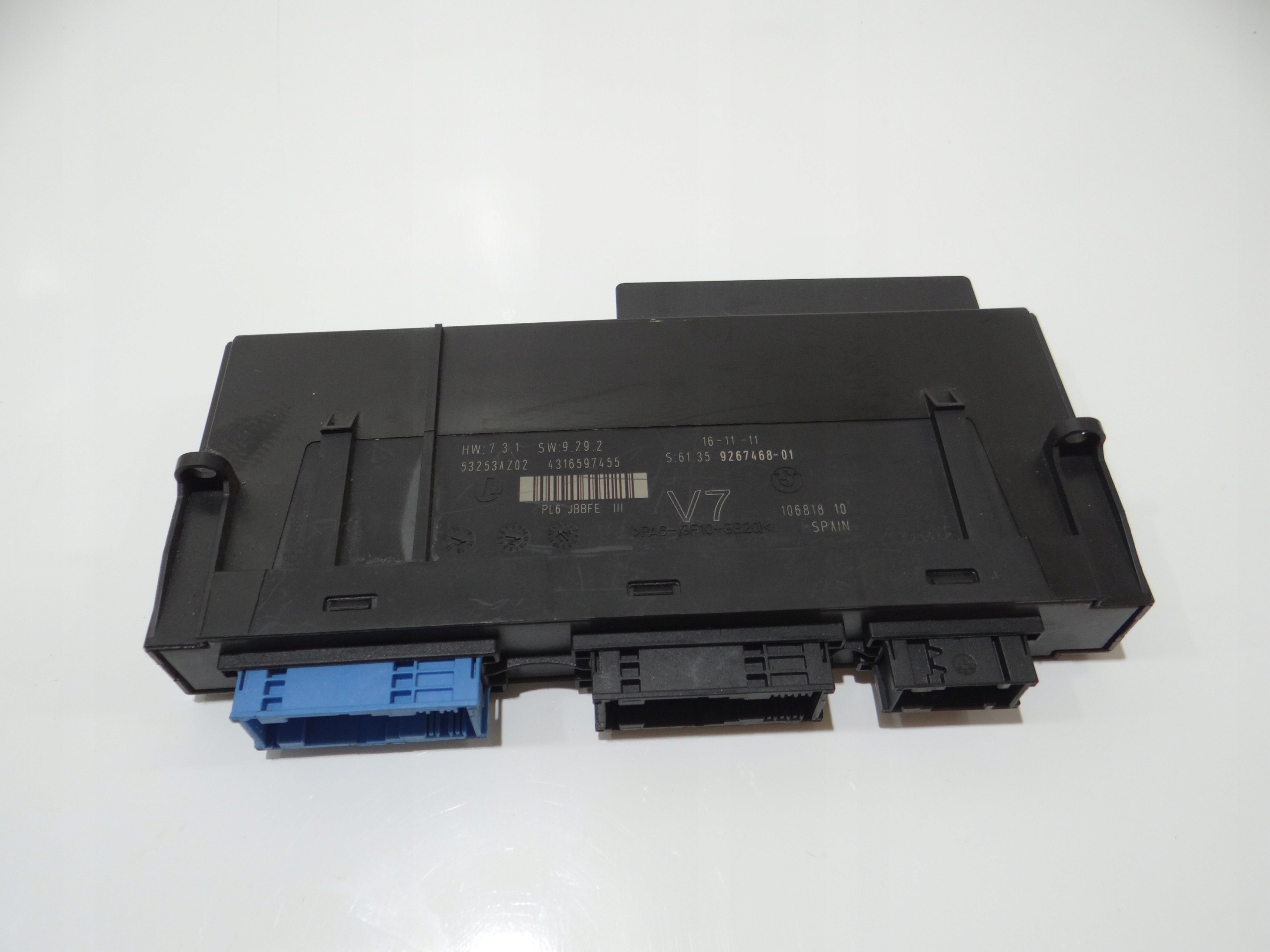 Unité commande confort BMW 5 F10 F11 9267468