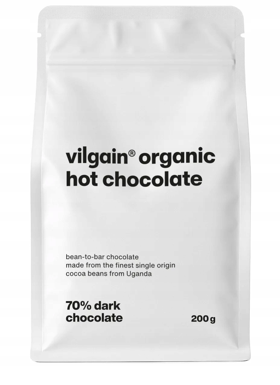 Vilgain Horká čokoláda Bio 70% tmavá čokoláda 200 g