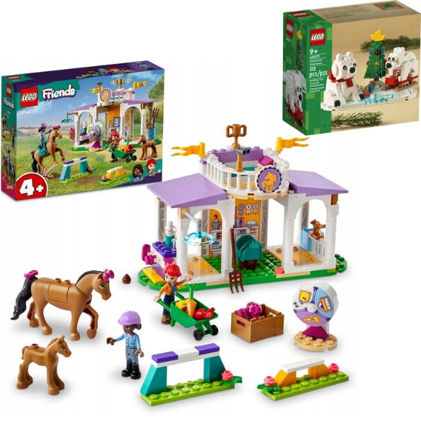 Lego Friends Výcvik Koní Heartlake 41746 Lego 40571 Vánoční Sada