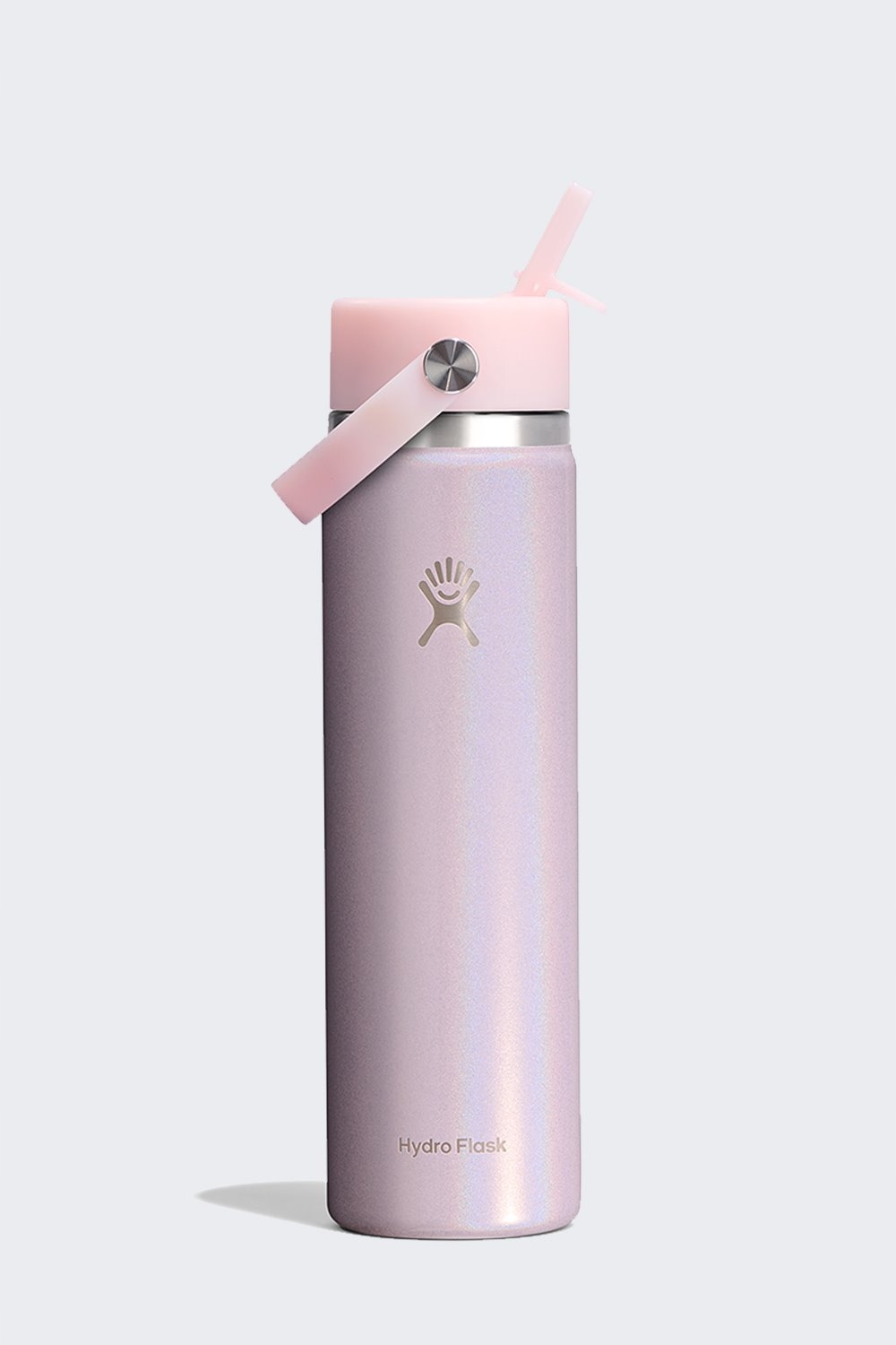 Hydro Flask termoláhev 710 ml s brčkem růžová ocelová