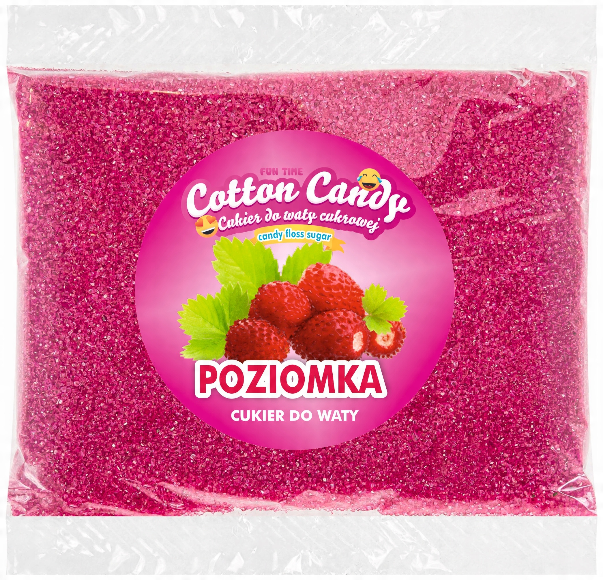 

Cukier do Waty Cukrowej kolorowy Poziomka 100g