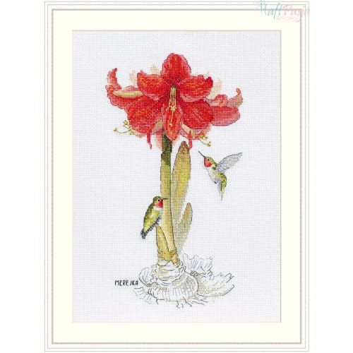 Křížková výšivka počítaná sada (kanva, mulina)