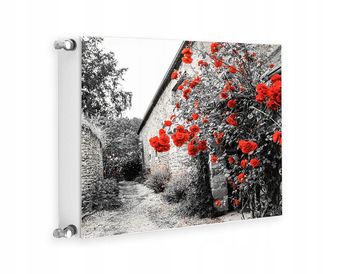 MAGNETYCZNA OSŁONA NA KALORYFER 60x60 KWIATY FOTOTAPETA