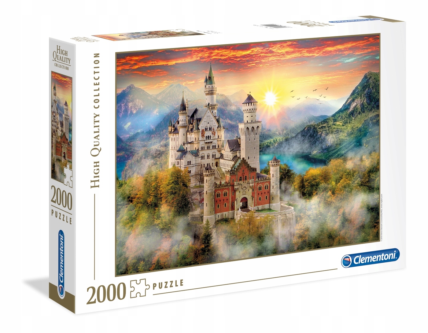 

Clementoni 32559 Puzzle 2000 El. Neuschwanstein