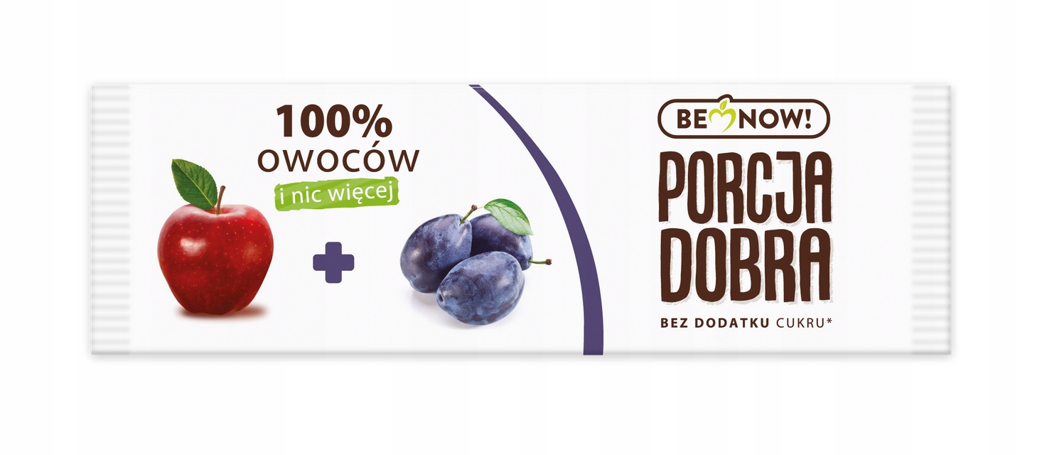 Dobra Porcja Przekąska Jabłko Śliwka 16 gr - WYPRZEDAŻ -