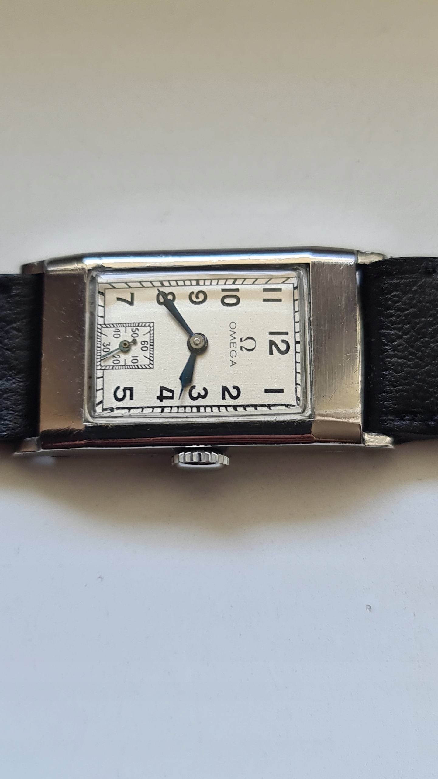 OMEGA MECAHNICZNA ART DECO TANK CAL 17 T 17JEWELS