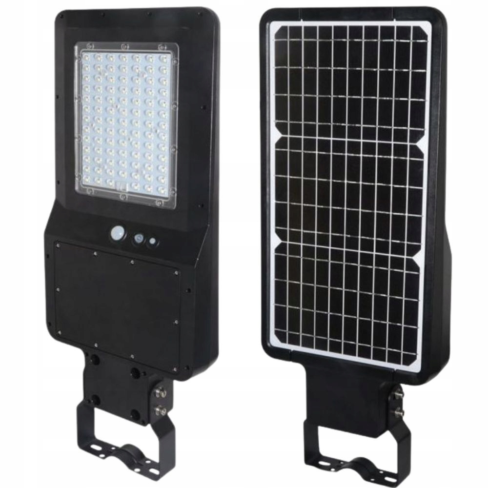 Lampa uliczna solarna Led 40W z czujnikiem ruchu/zmierzchu i pilotem 4000K