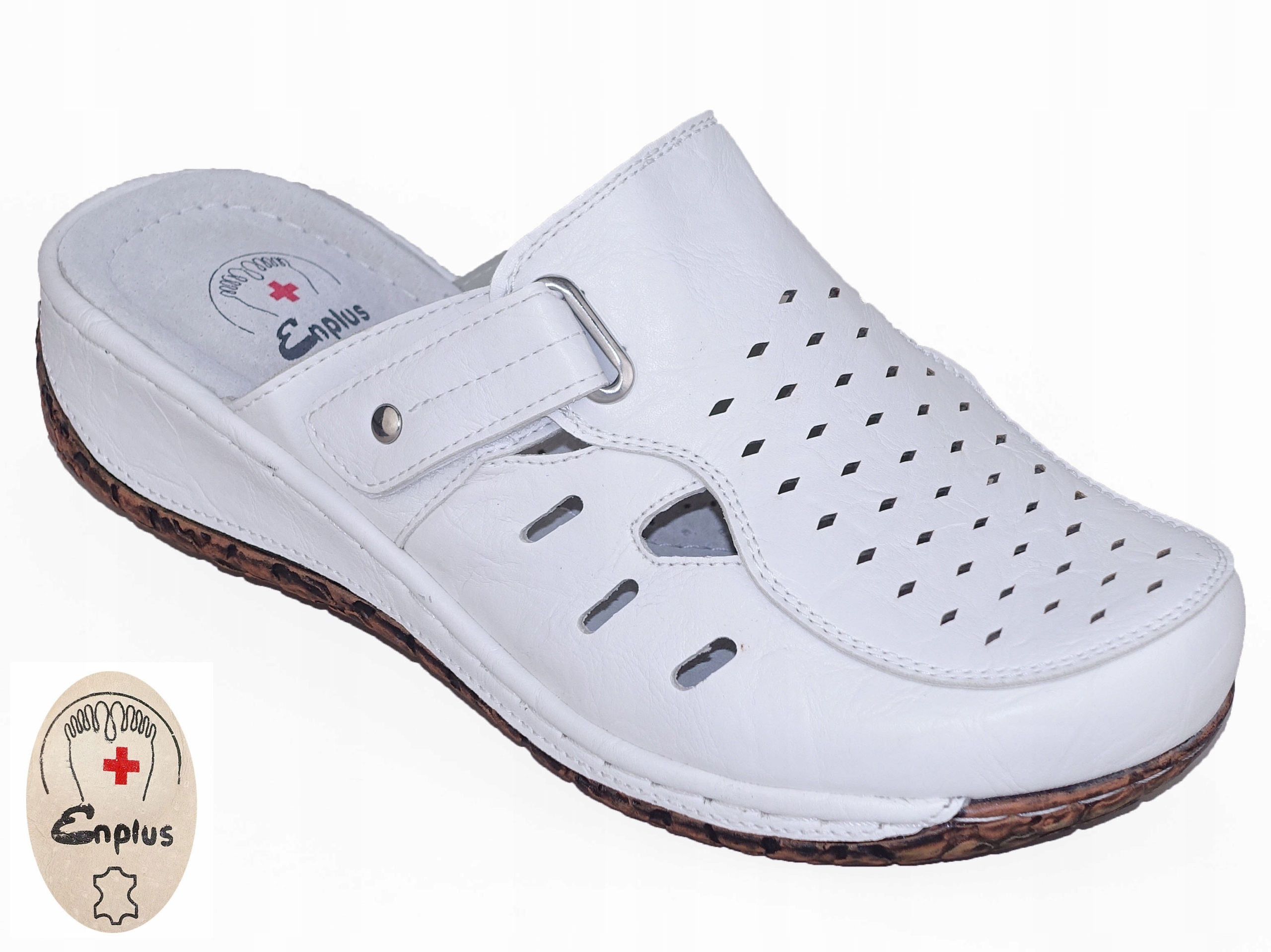 KLAPKI DAMSKIE ZDROWOTNE MEDYCZNE PRZEWIEWNE