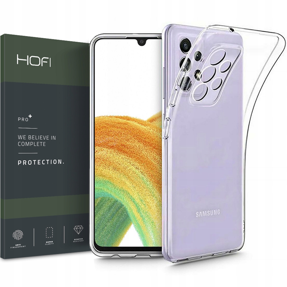 

2-PAK Cienkie Etui Case Do Galaxy A33 5G Szkło