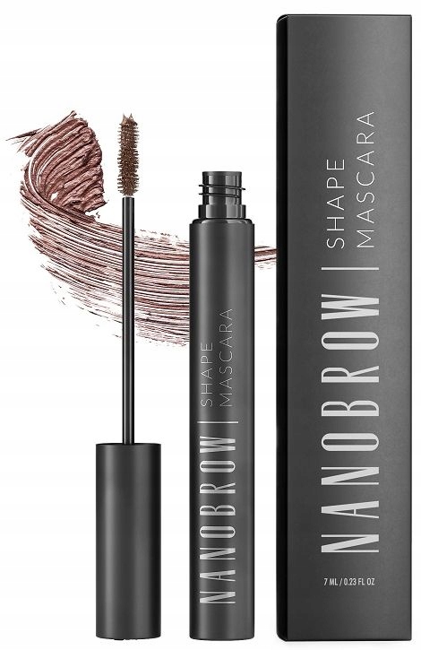 Nanobrow Shape Mascara Řasenka na obočí Brown 7ml