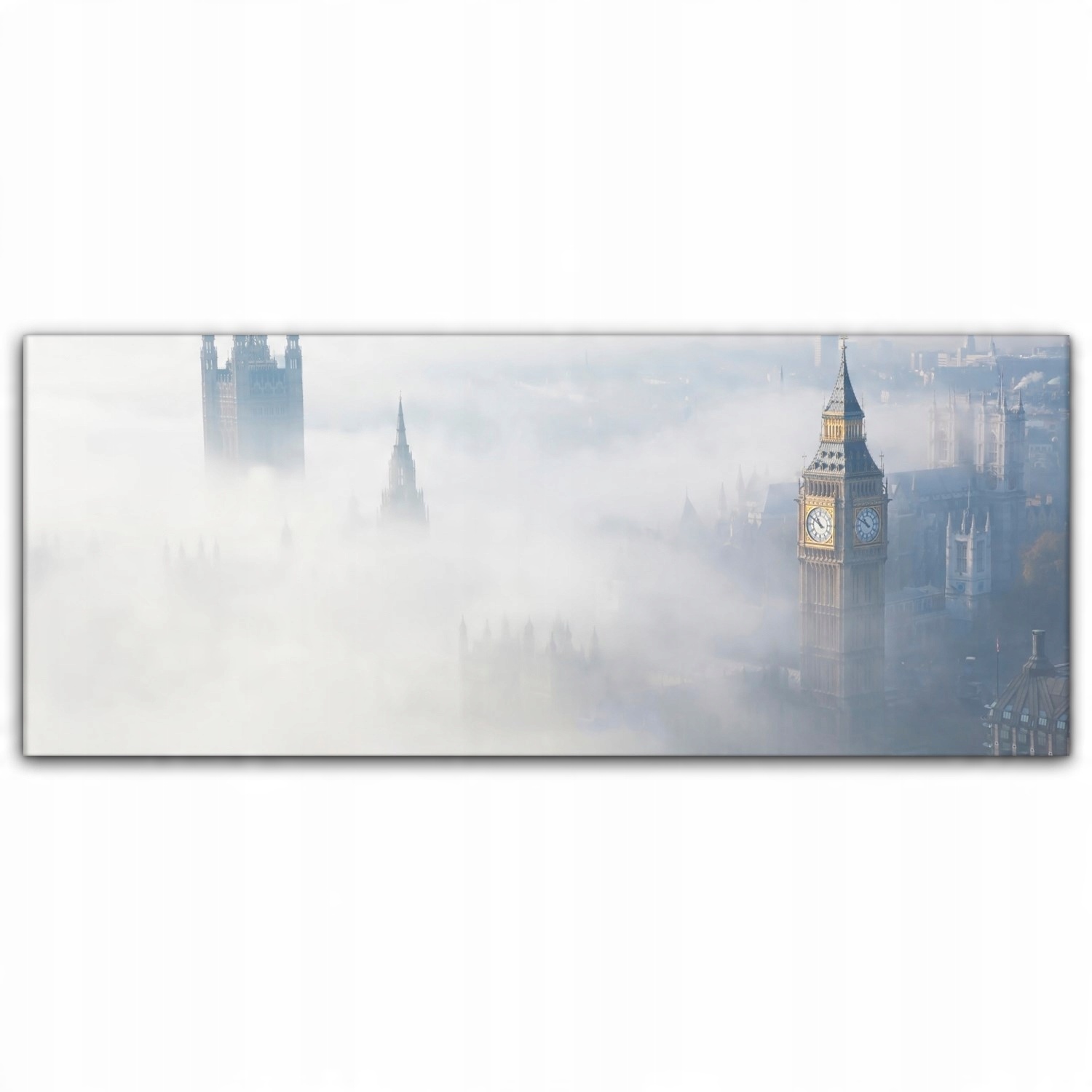 

Obraz na płótnie z foto 125x50 Mgła Londyn Miasto