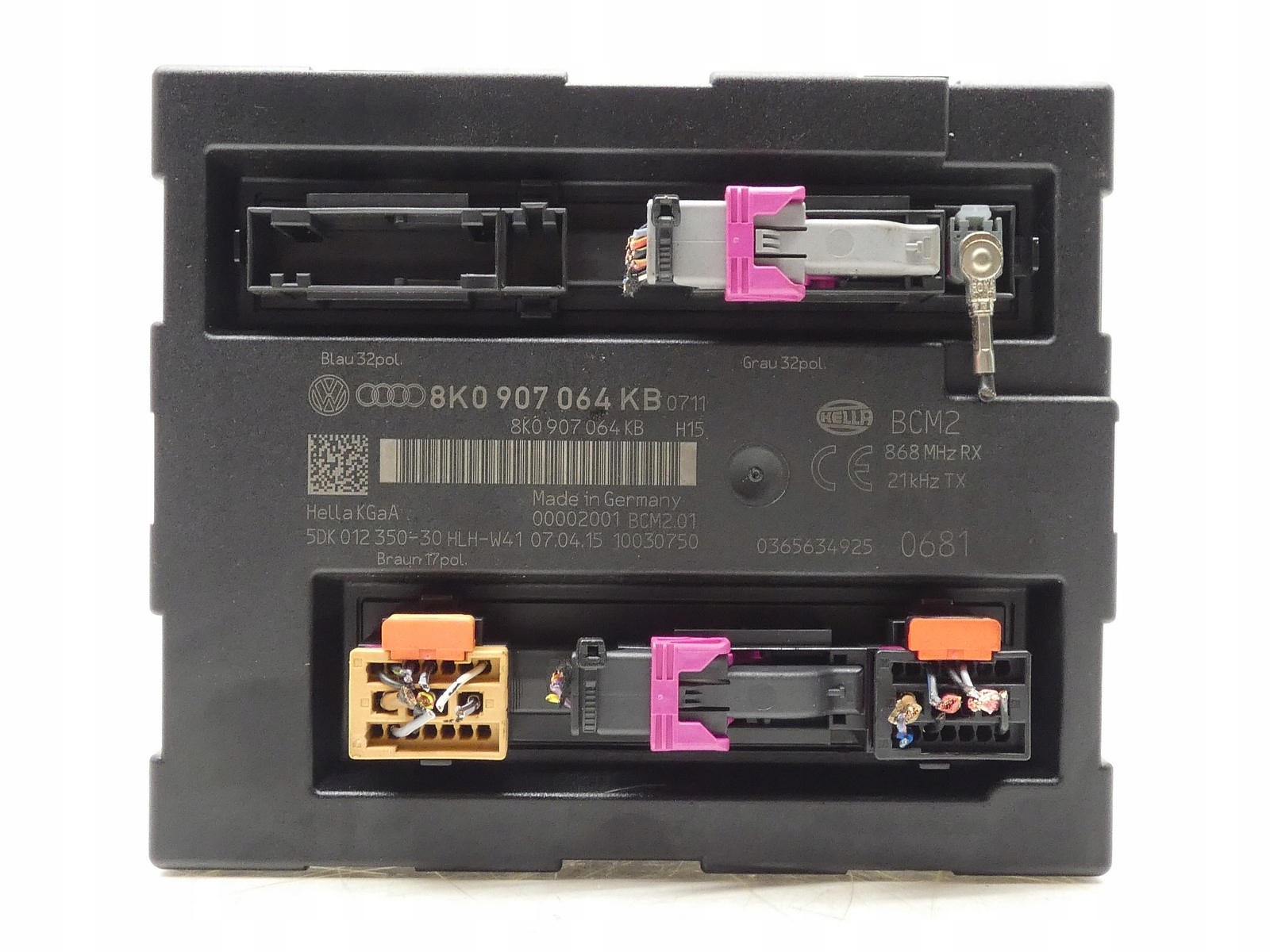 comfort control unit control unit AUDI A4 B8 LIFT A5 Q5 8K0907064KB