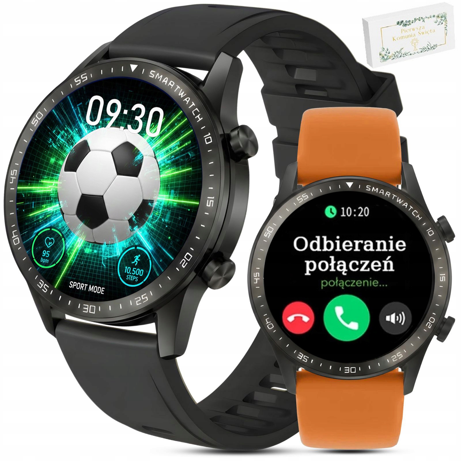 Zegarek dziecięcy SMARTWATCH GRAVITY ROZMOWY SPORT ZDROWIE 2 PASKI-KOMUNIA