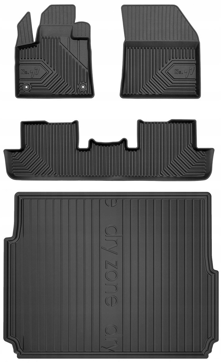 Set 77 Koberce a rohože Peugeot 3008 2 Hybrid od roku 2016