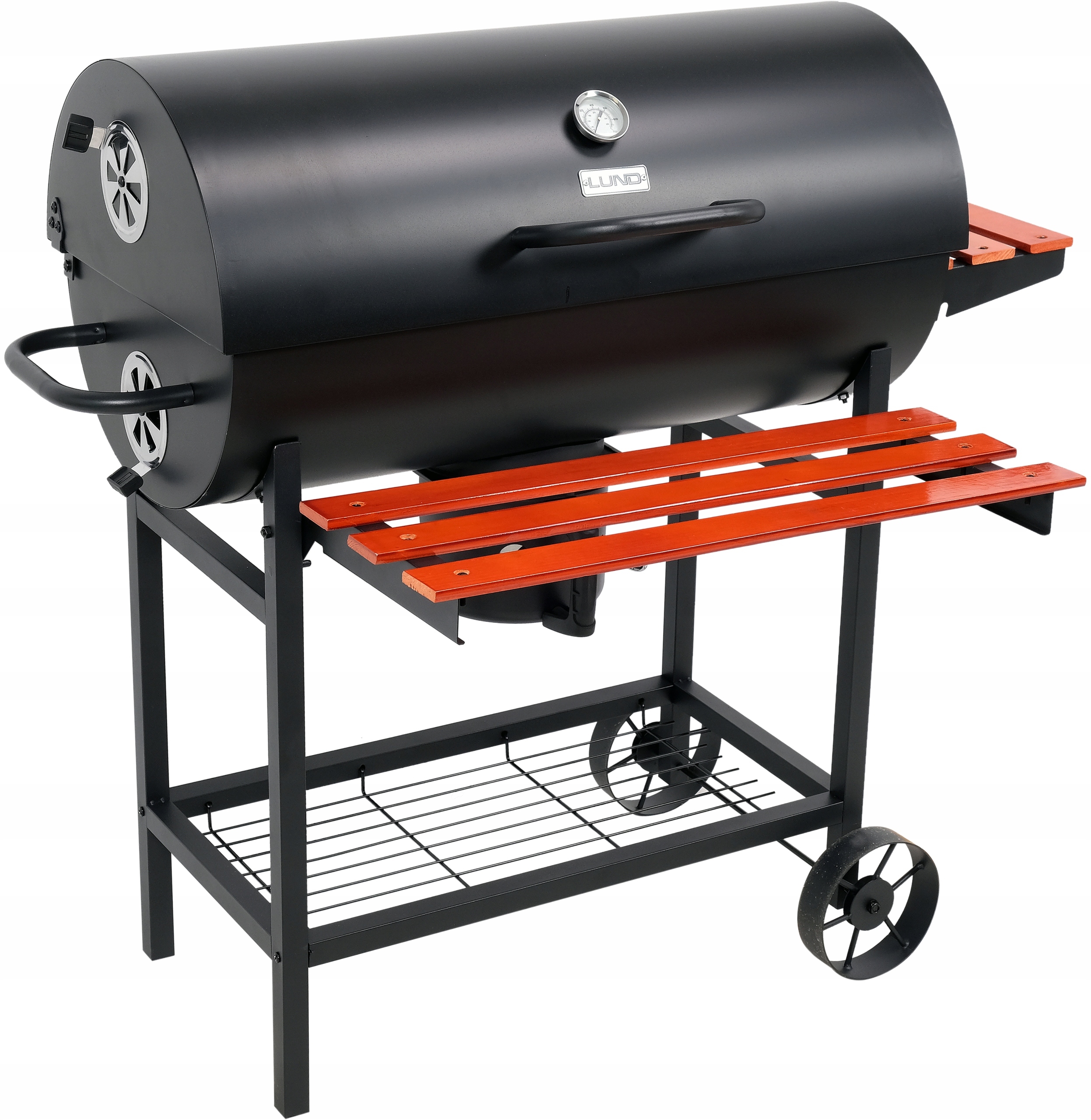 

Duży Grill Ogrodowy Węglowy Pokrywa Ruszt 71 cm