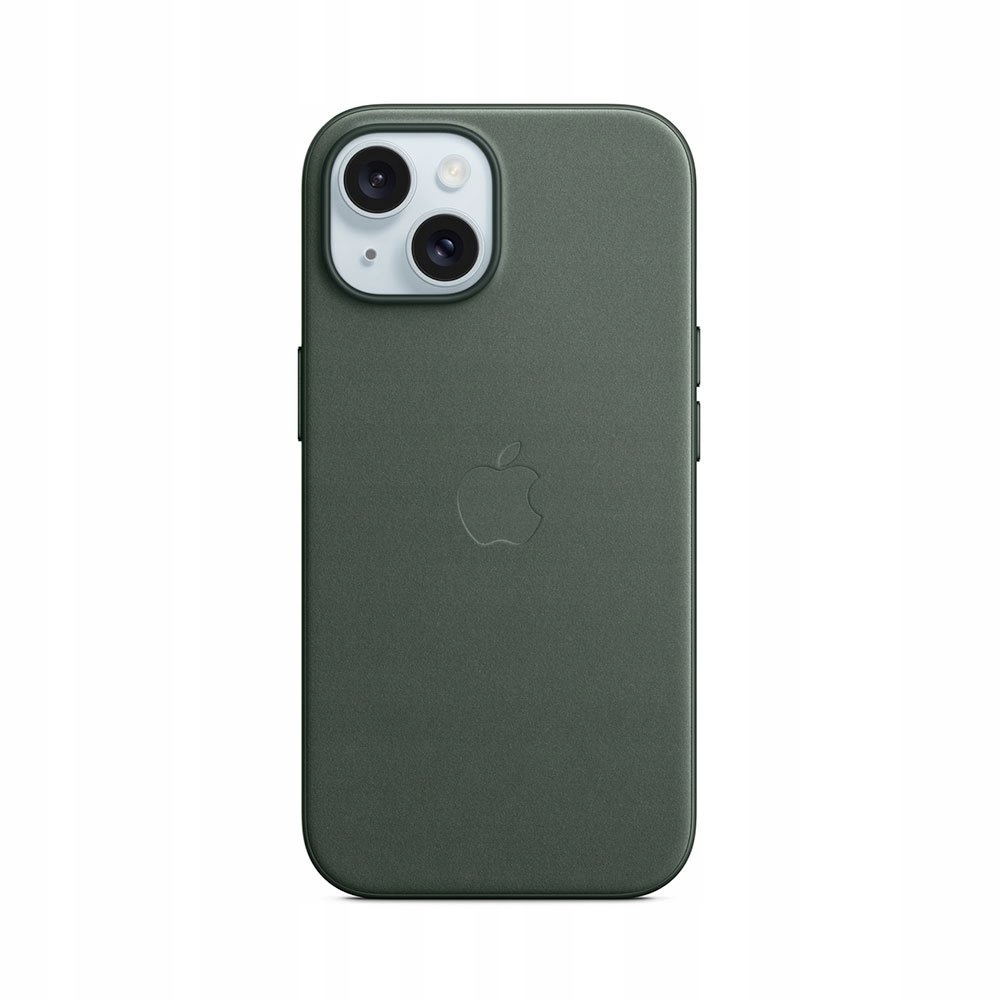 iPhone 15 FineWoven Case with MagSafe Evergreen MT3J3ZM/A