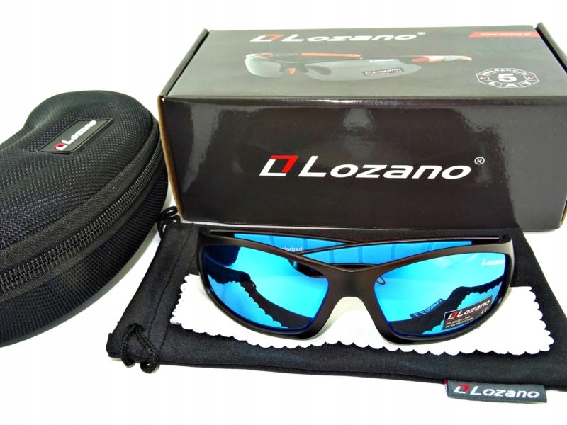 Lozano Polarizační brýle Pro Jízdu autem Řidiče UV400 Zrcadlovky