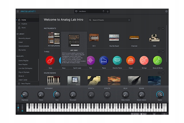 ARTURIA MINIFUSE 4 WHITE INTERFEJS USB + MEGA SOFT Typ interfejs audio