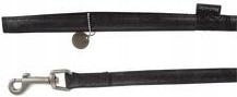 

Smycz Mac Leather 20mm/1,2m czarna 522020NO