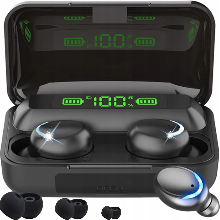 

Słuchawki Bezprzewodowe Bluetooth 5.1 Powerbank