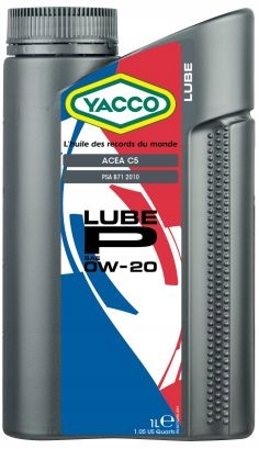 Yacco Lube P 0W20 Olej silnikowy 1L