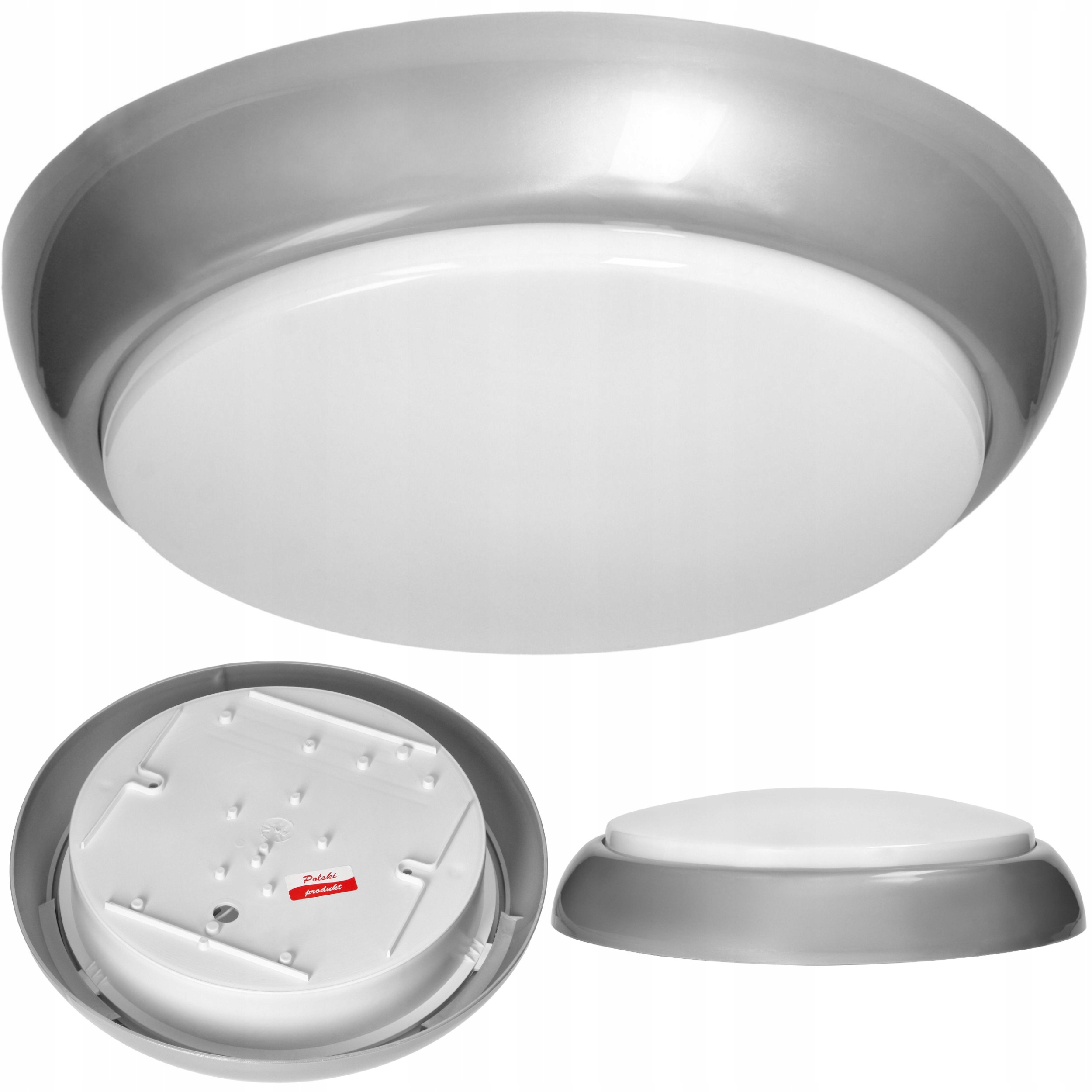

Plafon Lampa Sufitowa Oprawa 2xE27 Poliwęglan IP44