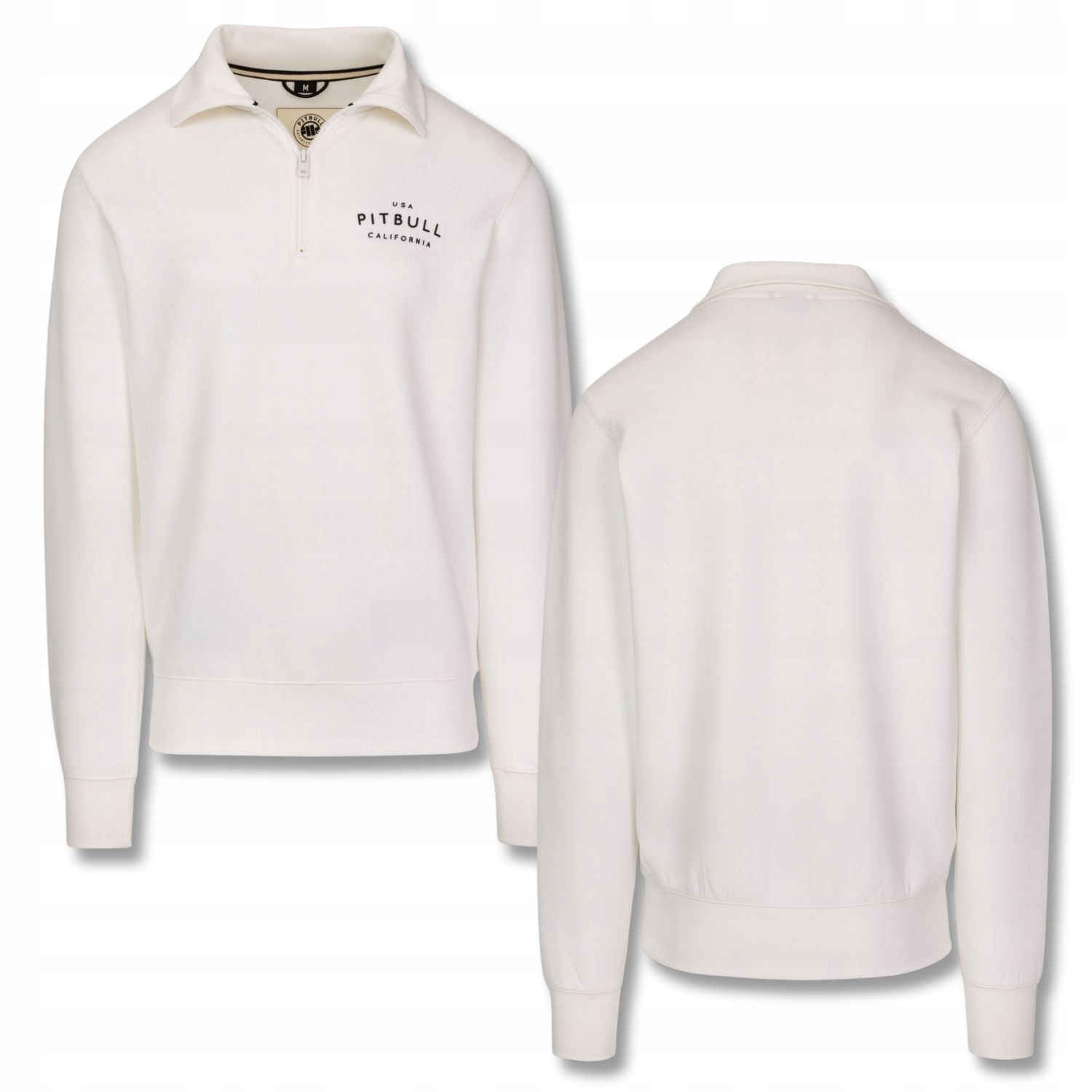Pánská Mikina s zipem Pitbull Sampson Half Zip je pohodlná a lehce elastická